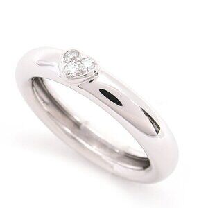 TIFFANY & CO. White Gold Diamond Ring
